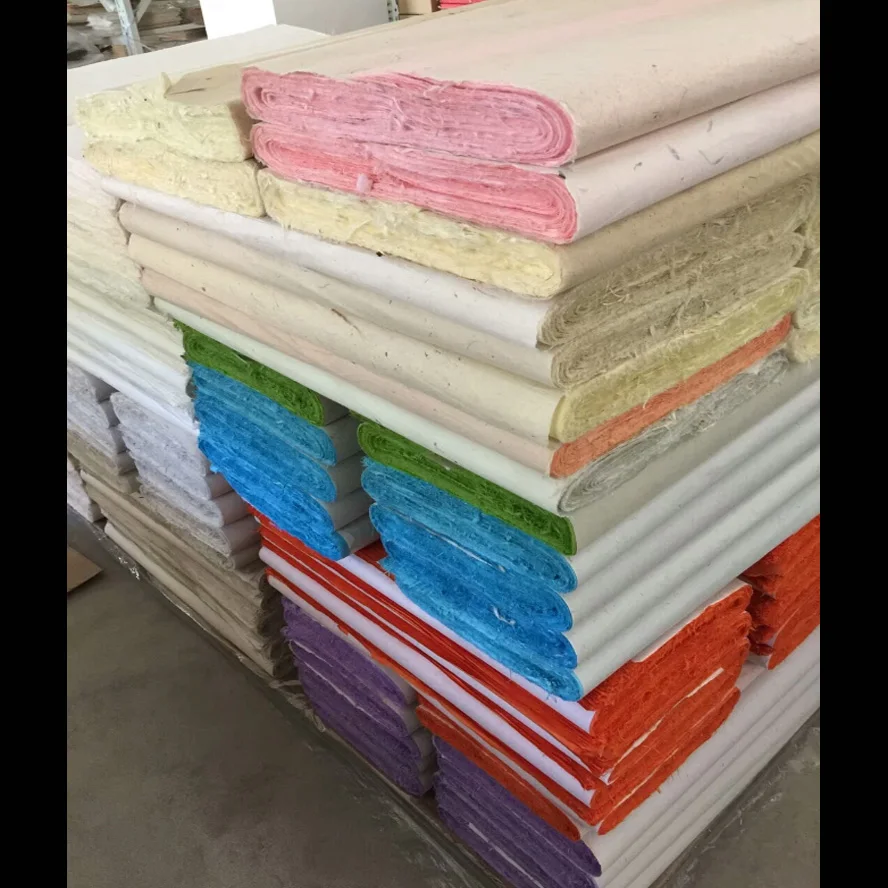 Papel de Arroz Chinês para Pintura Yunlong Xuan Papel Colorido Caligrafia Arte Artista Suprimentos 100 Pcs Zhi 6 100 pcs yunlong xuan zhi papel Colorido