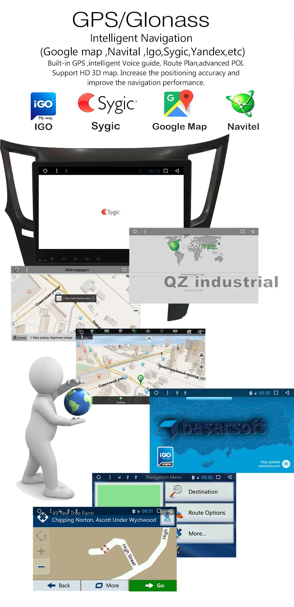 Perfect QZ industrial HD 10.2" IPS 2.5D Android 8.1 T3 for Subaru Outback Legacy Car Radio dvd player with 3G 4G GPS WIFI Navi Radio RDS 13