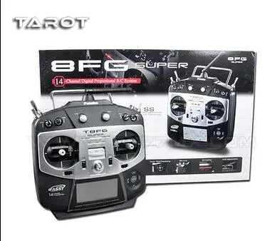 

TAROT Futaba T8FG 2.4G 8CH Remote Control with Futaba R6208SB 2.4G Receiver HBC-2C Charger