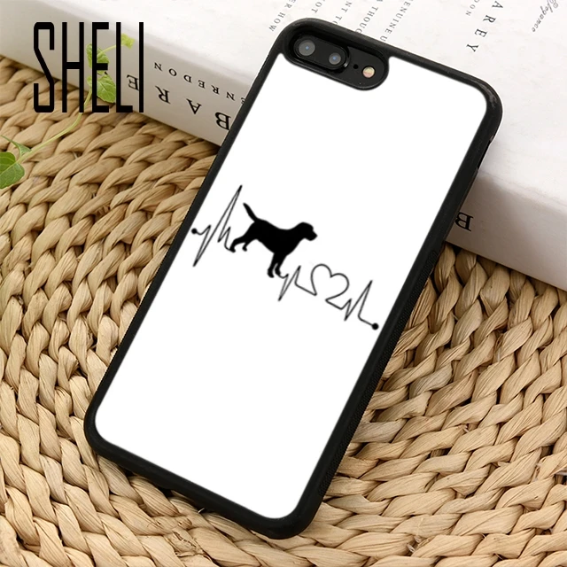 SHELI Labrador Dog Golden Retriever Puppy Phone Case Cover For iPhone 5 6 7 8 plus 11 pro X XR XS max SamsungS7 edge S9 S10 |