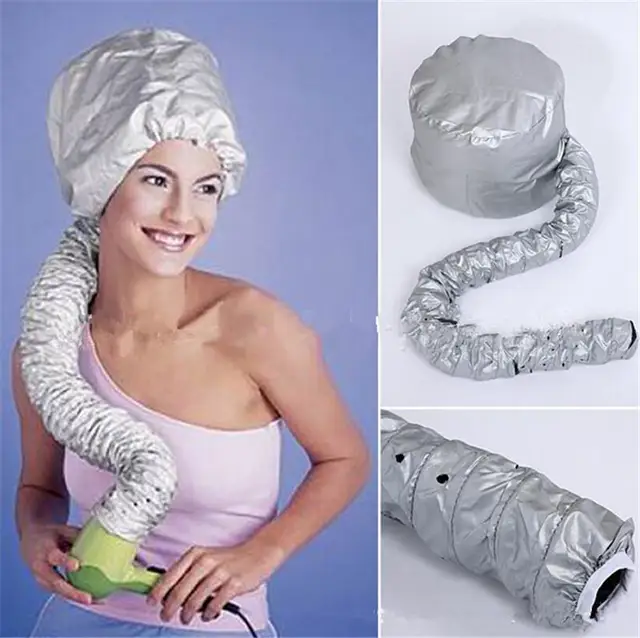 Home Portable Hair Dryer Diffuser Bonnet Attachment Salon Soft Home Portable Hair Dryer Diffuser Bonnet Attachment Salon Soft Baking Hood Care Steamer Nursing