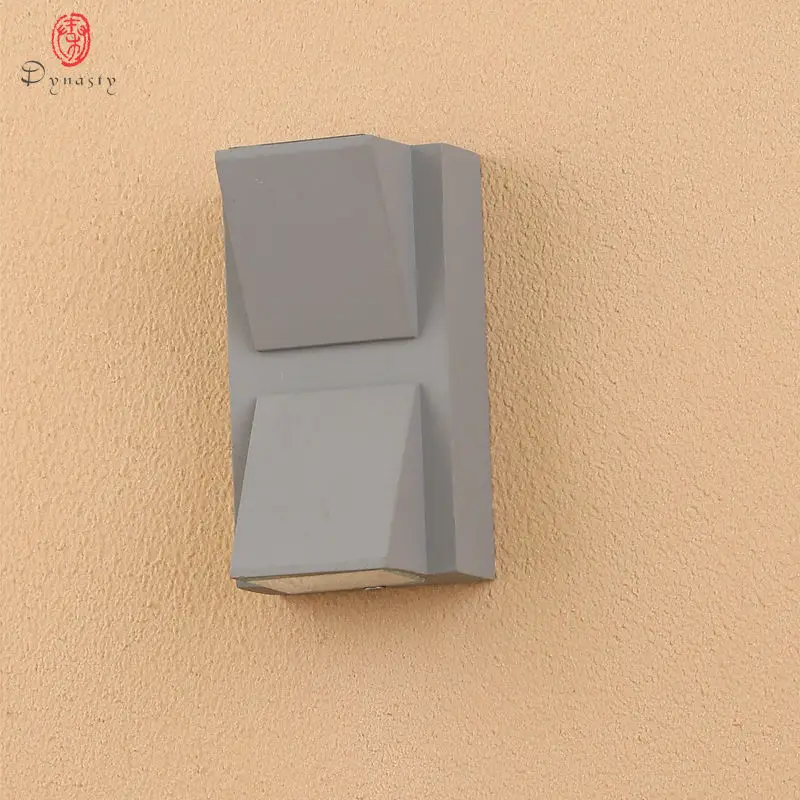 

Outdoor Aluminum LED Wall Lamp Simple Fashion Garden Corridor Bathroom Porch Yard IP65 Decoration WaterProof Wall lights