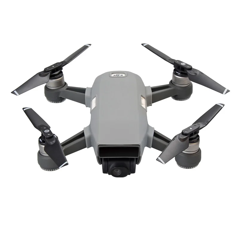 Drone Body Silicone Protective Skin Case Cover Anti Slip Resistance Protection Spare parts For DJI Spark Accessories 1 (10)