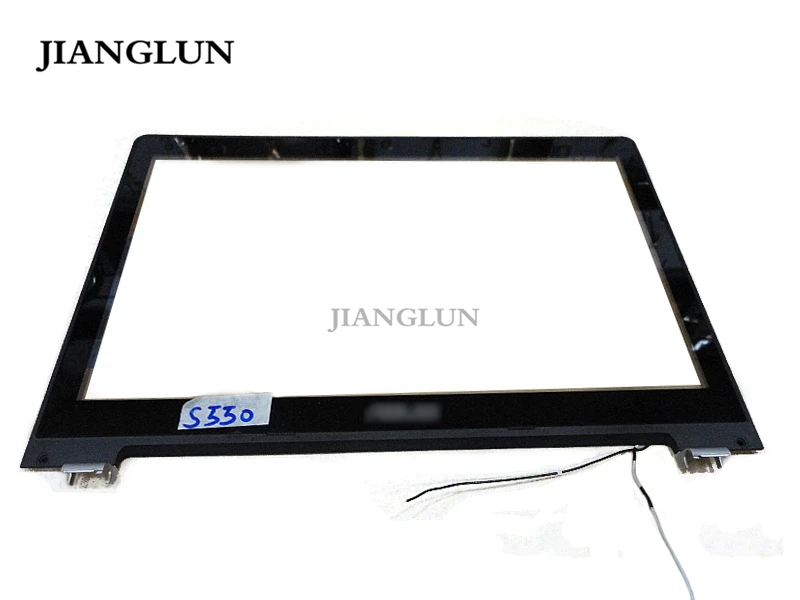 JIANGLUN для Asus S550C S550CA S550 Серия 15," ЖК-рамка со стеклом