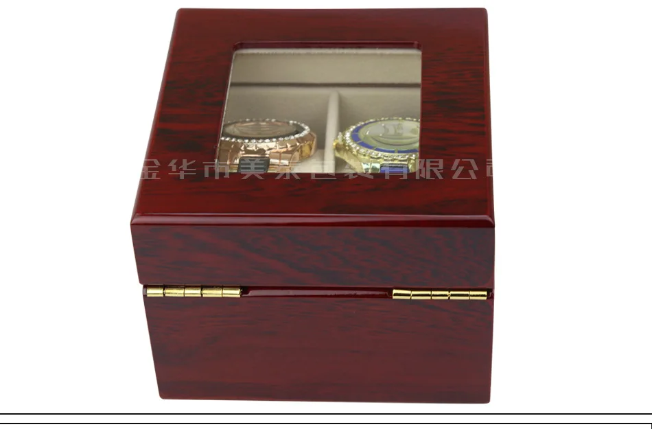 Бордовый деревянные часы поле 2 Спальня упаковка Caixa Organizadora хранения Saat Kutusu Relogio Кахас Para Relojes