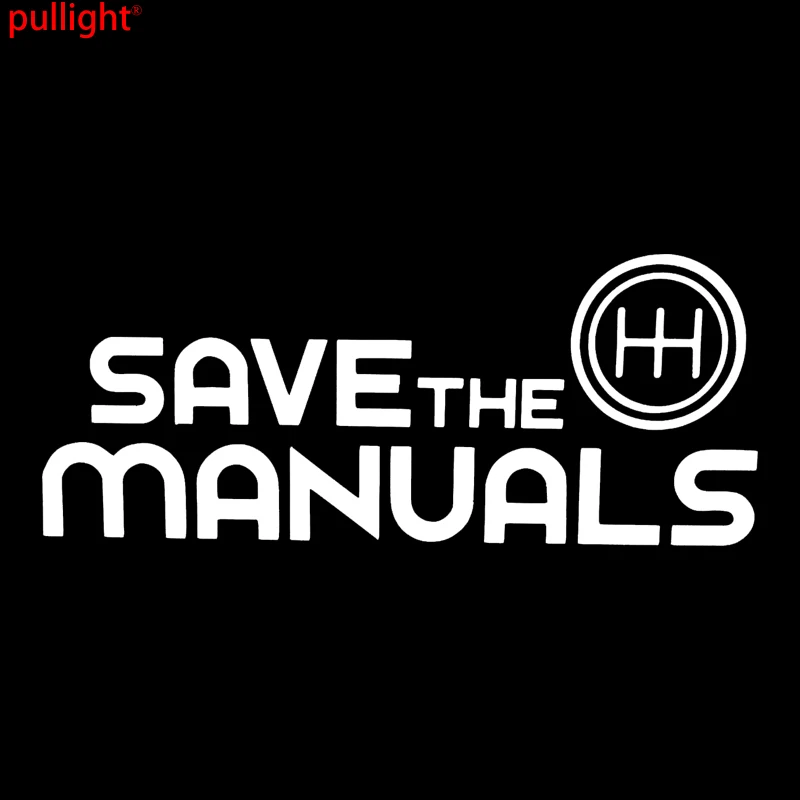 Save The Manuals Shift 5-6 Speed Drift Car Truck Window Vinyl Sticker Decal image 3