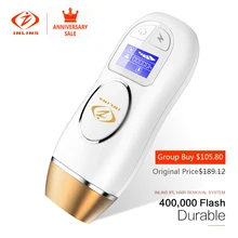 INLINS 3 in 1 IPL Laser Hair Removal Machine Painless Laser Epilator Permanent Bikini 5 Levels Home Electric depilador a laser