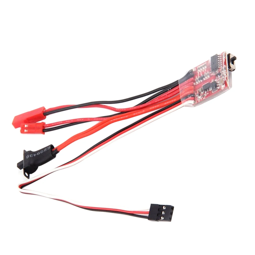 RC Carwlers Boat Vehicle Models Accessory 20A ESC for 130/180/260/280/380 Brushed Motor