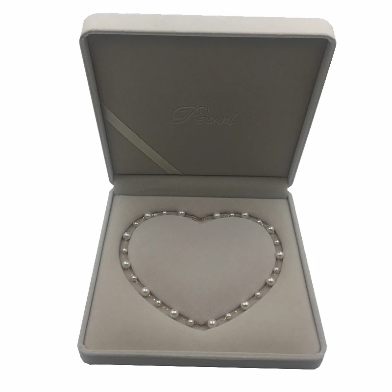 Sinya Classical 18k gold necklace freshwater pearls star family design choker fine jewelry for women Mom lover girls best gift (8)