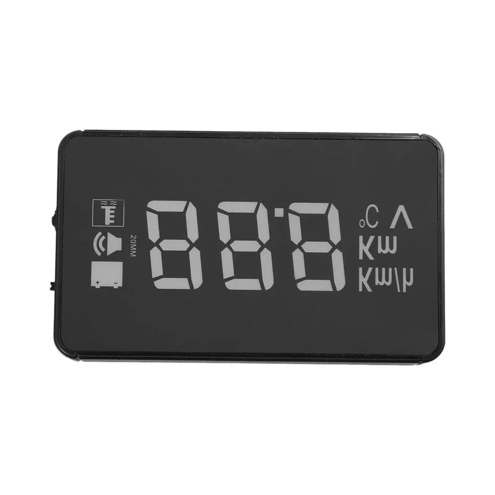 

Universal Vehicle OBD HUD Head Up Display Car Speed Water Temperature Mileage Display Windshield Projection Safety Assistance