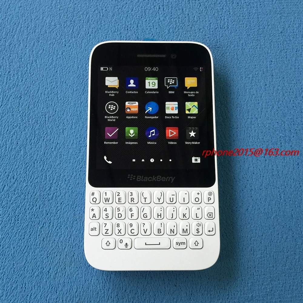 Original Blackberry Q5 Unlocked 2GB RAM GSM 3G Refurbished 3.1" 5MP WIFI GPS ROM 8GB QWERTY Keyboard Mobile phone refurbished iphone