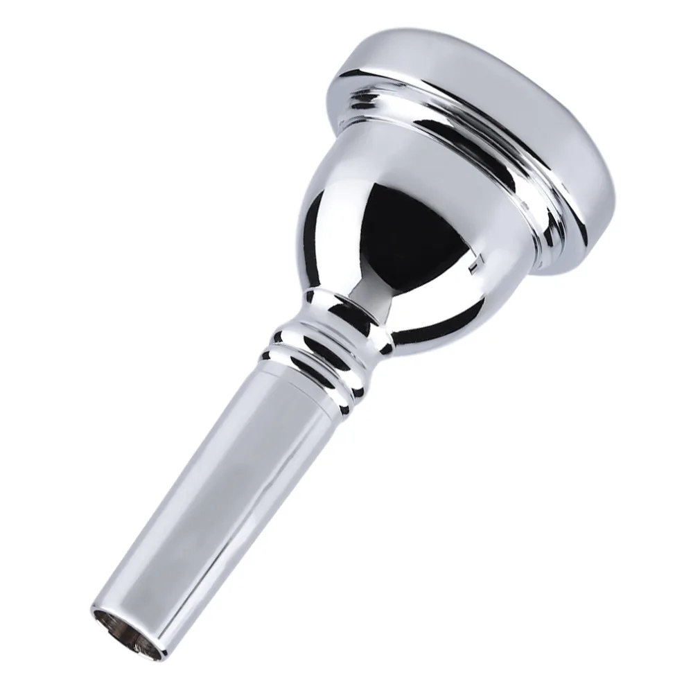 

Wholesale 3PCS Stylish and Durable Nickel-Plated Copper 12C Alto Trombone Mouthpiece Small Shank free shipping
