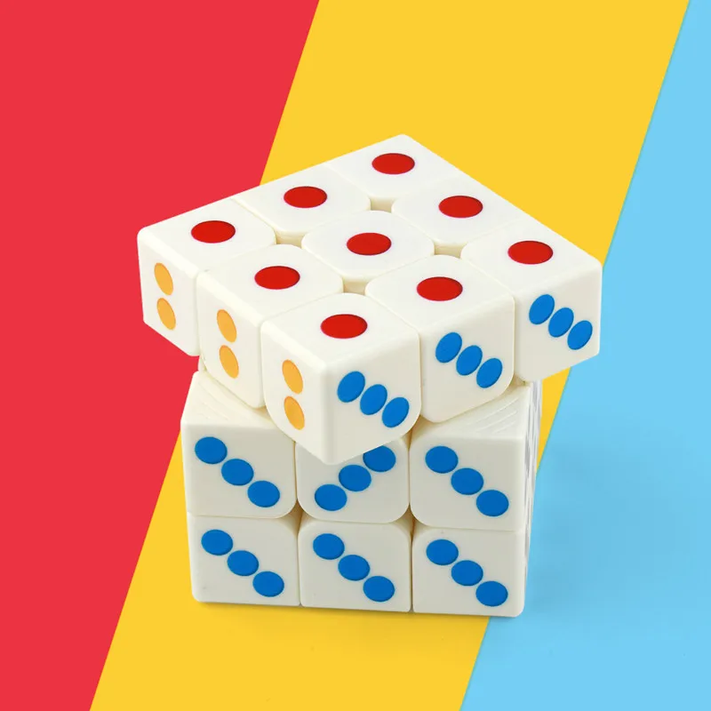 

MOYU Classroom The Dice Stickerless 3x3 Magic Cube Speed Professional Puzzles Educational Toys For Children Fidget Toys