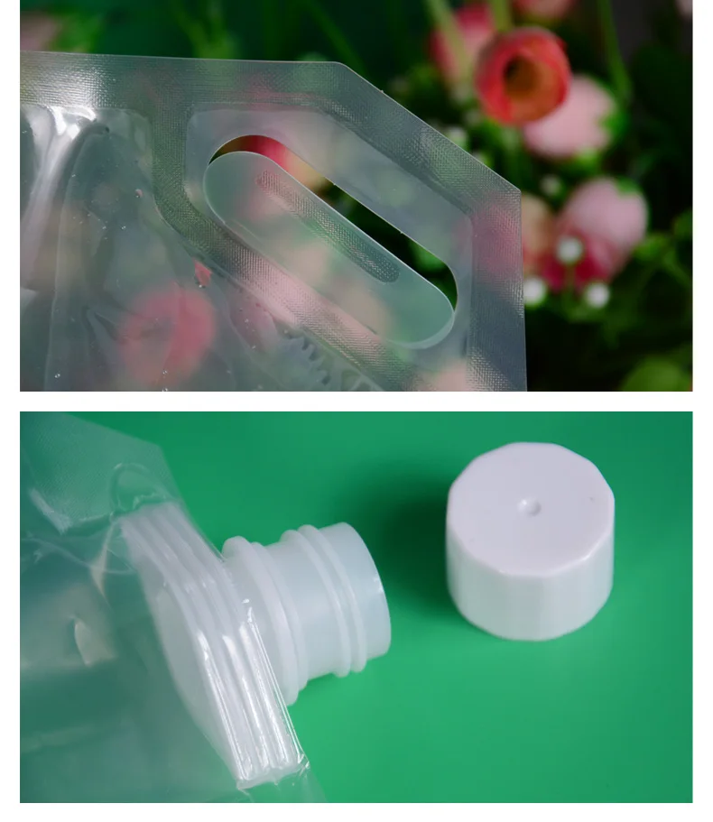 500 мл стоячий пластиковый упаковочный пакет для напитков носик мешок ...