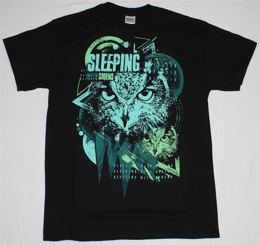 SLEEPING WITH SIRENS Сова Post Hardcore Мемфис может огонь новый комплект из черной кофты с