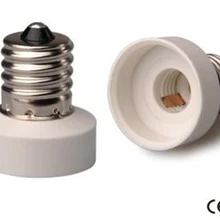 E17 to E11 Light Socket adapter E17 to E11 lamp holder converter, CE Rohs