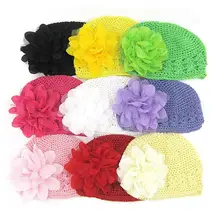 

TELOTUNY 2018 Toddlers Infant Baby Girl FashionFlower Hollow Out Hat Headwear Knitted Hat For Baby Hats FEB8