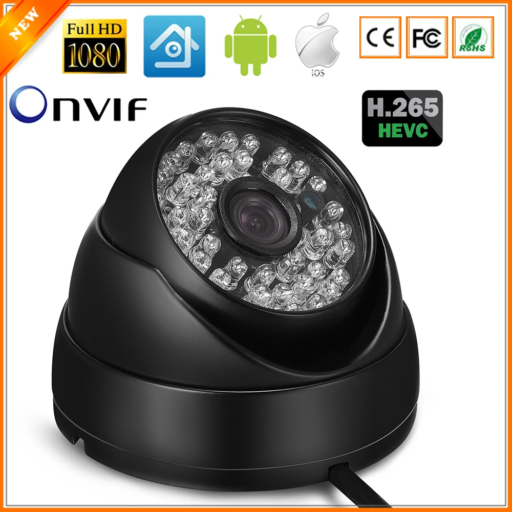 bilder für Vandalensichere H.265 Ip-kamera 1080 P Metallgehäuse Wasserdicht Dome Video kamera IP H.265 FULL HD 1080 P 2MP HI3516D + AR0237 ONVIF bilder für Vandalensichere H.265 Ip-kamera 1080 P Metallgehäuse Wasserdicht Dome Video kamera IP H.265 FULL HD 1080 P 2MP HI3516D + AR0237 ONVIF