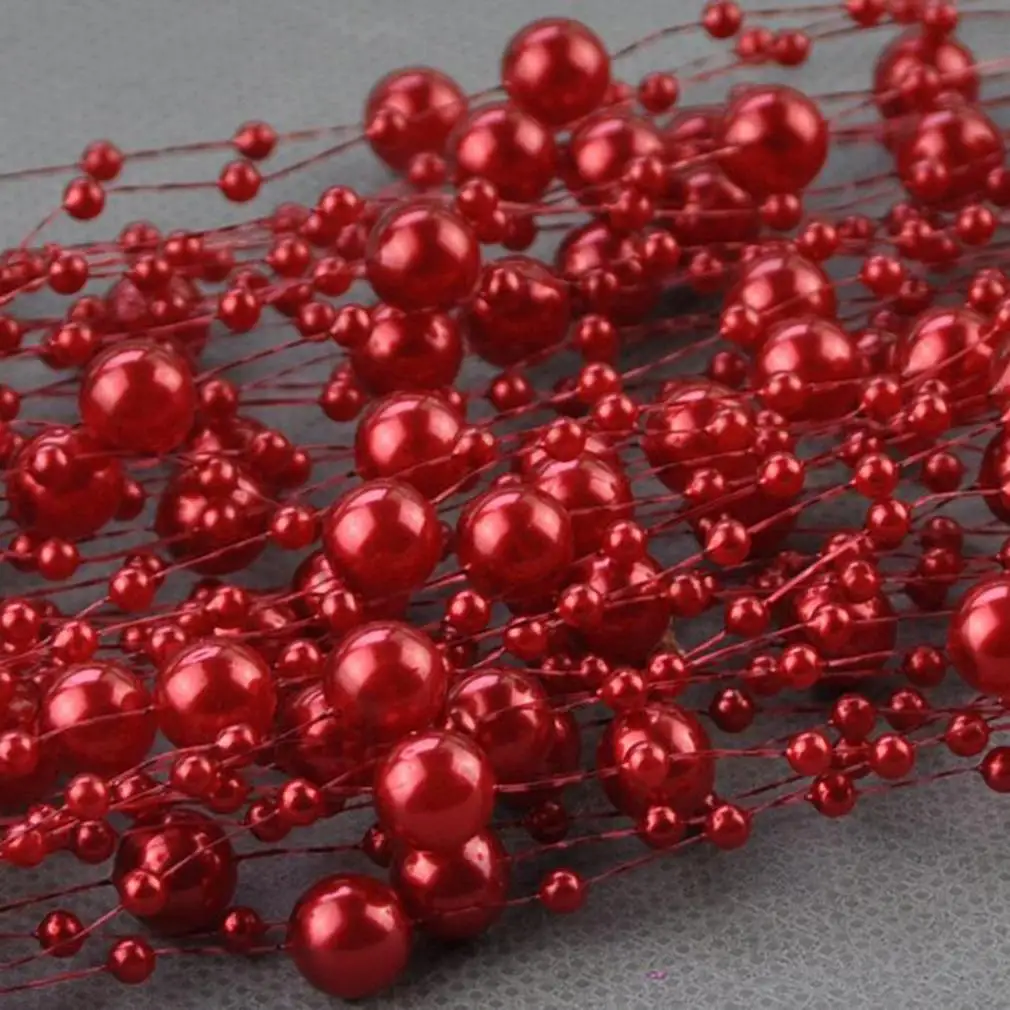 Гирлянда из бусин своими руками