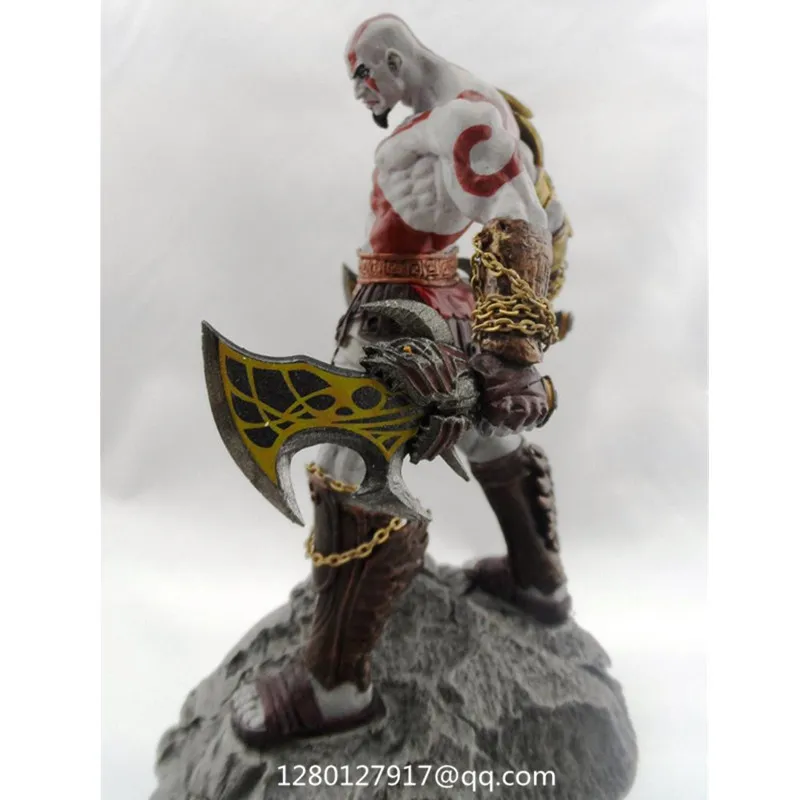 Статуя God of War III Kratos полноразмерный портрет GK смола фигурка Коллекционная модель игрушки Q366