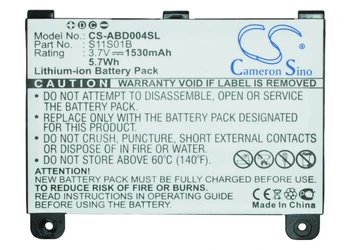 

Cameron Sino 1530mAh Battery Amazon S11S01B for Amazon B003B0A294563B74 D00701 D00701 WiFi kindle DX DXG S11S01A