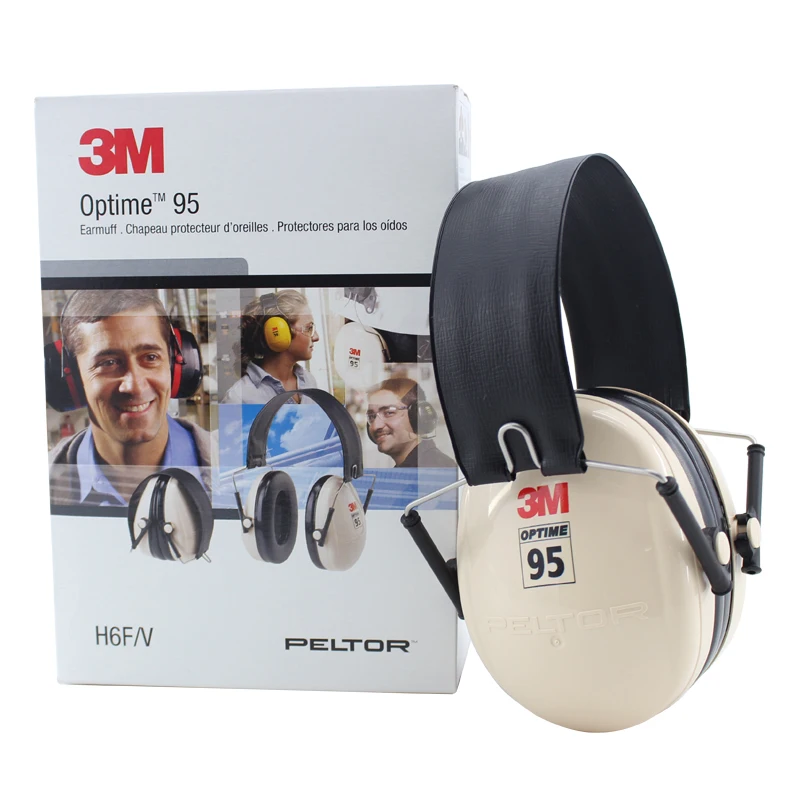 

3M H6F Earmuffs Folding Earmuffs Hearing Conservation Anti-noise Hearing Protector for Drivers/Workers KU014