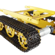 Здравствуйте производитель T100-M золотой сплав DIY Танк шасси Robbot шасси