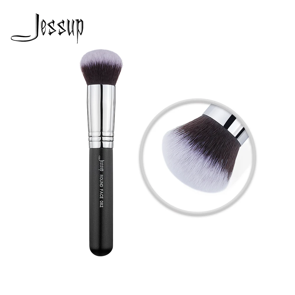

Jessup Powder brush Makeup Face beauty tool Synthetic hair Foundation Blending Cosmetic Round 082