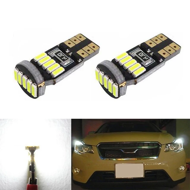 2x Canbus LED T10 W5W Clearance Parking Light Wedge Light