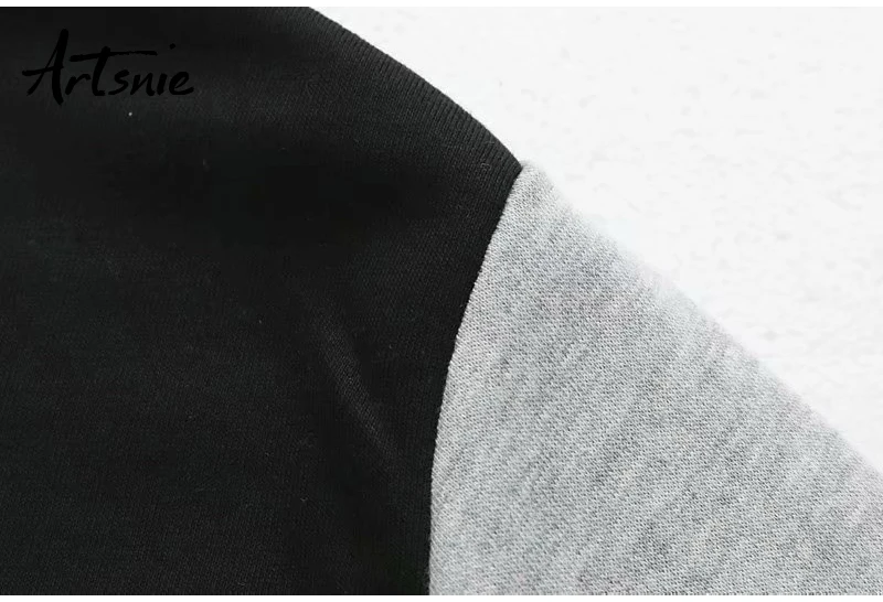 Artsnie streetwear cartoon print women sweatshirt spring 19 oversized hoodie o neck long sleeve knitted casual sweatshirts 13 knitted casual sweatshirts cartoon print women hoodie long sleeve