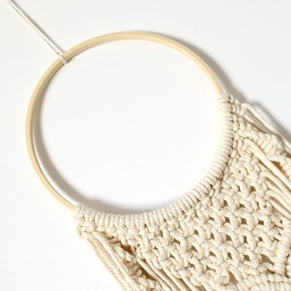 10Pcs 15cm/20cm/23cm/26cm Dream Catcher Ring Embroidery Hoop Bamboo Circle Round Wooden DIY Art Craft Cross Stitch Tools