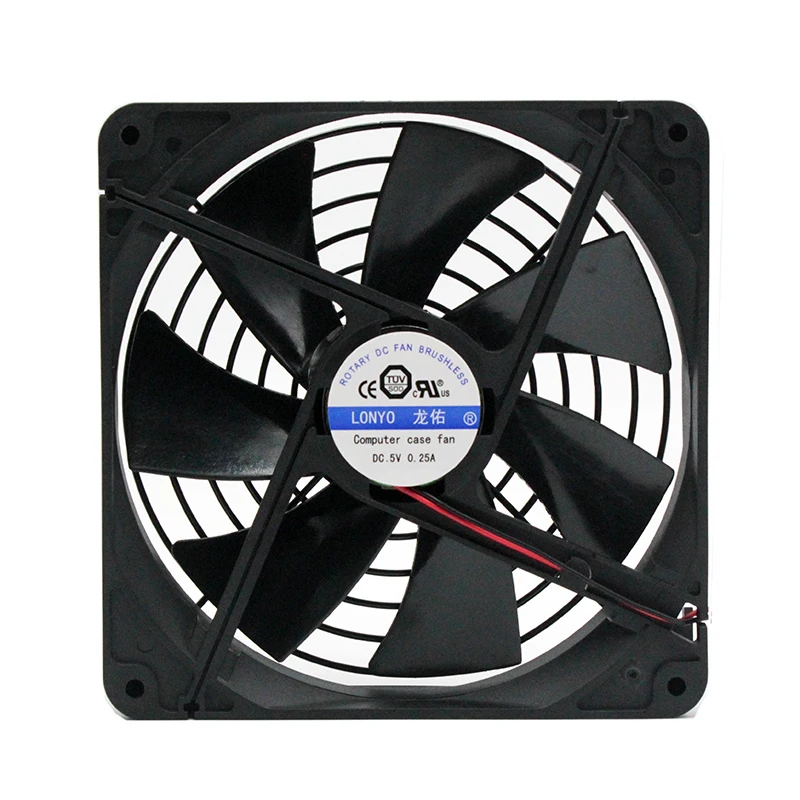 USB 5V 140mm Quiet Cooling Fan Computer/PC Desk Mini Fan TV set top Box