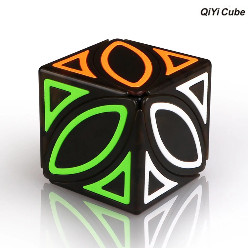 Новое поступление Qiyi головоломка Ivy Cube твист кубики Развивающие игрушки для детей в форме листа в форме линии головоломки странные-shape форме, благодаря чему создается ощущение невесомости с магическим кубом, косой куб