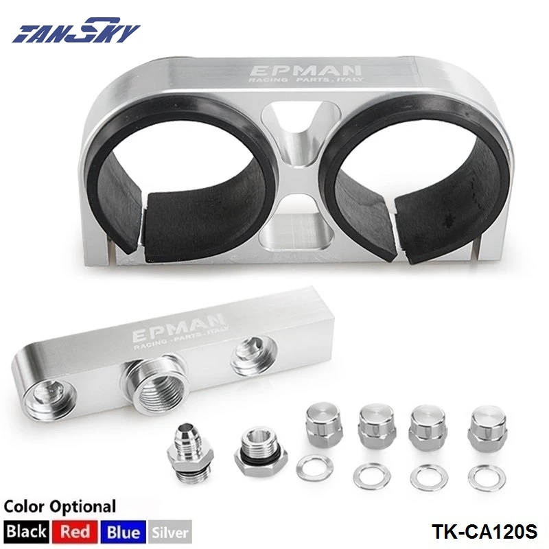 Prix pour TANSKY-Pompe À Carburant Support Billet de Montage En Aluminium Collecteur De Sortie En Argent Pour 044 pompe à carburant Pour Jeep Wrangler TK-CA120S Prix pour TANSKY-Pompe À Carburant Support Billet de Montage En Aluminium Collecteur De Sortie En Argent Pour 044 pompe à carburant Pour Jeep Wrangler TK-CA120S