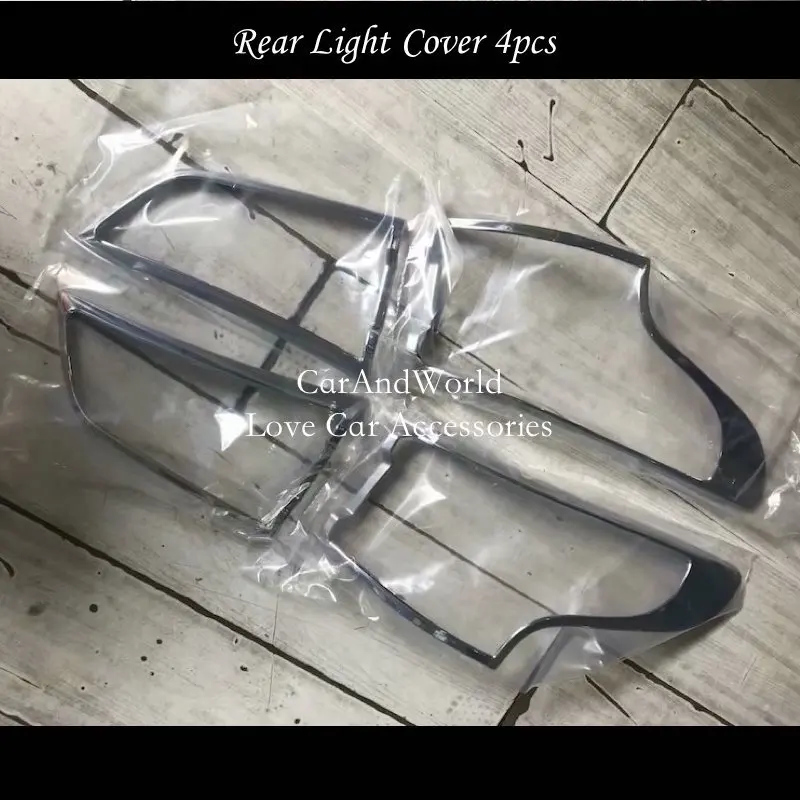 

For Nissan New Qashqai 2019 Head Headlights Rear Light Cover Tail lights Lamp Frame Trims ABS Chrome Car Molding Accessories