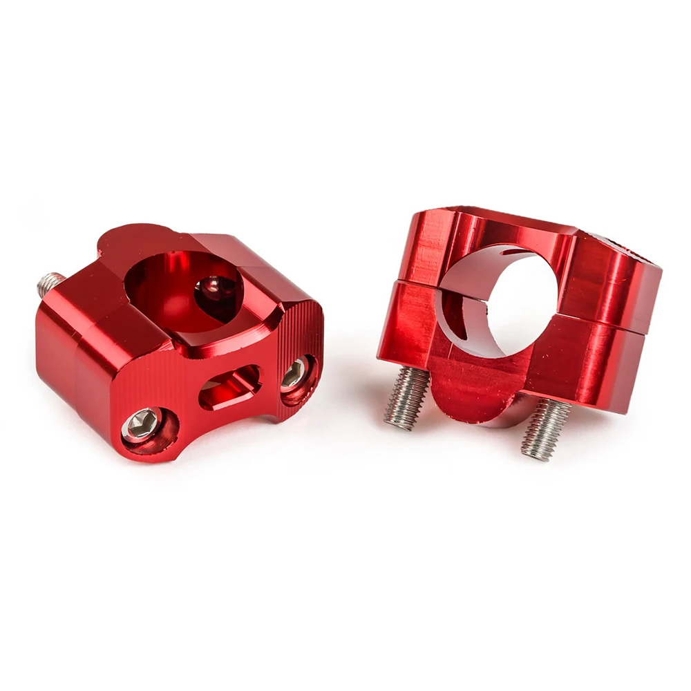 

Motorcycle 1-1/8" Handlebar Hand Bar Mounts Riser Adapter For Honda CR/CRF/XR 80 100 125 250 450 500 650