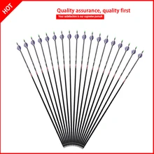 6 шт./12 шт./партия, 340 чистый углерод, стрелы 3", вал со сменной головкой стрелы для комбинированной охоты и стрельбы, открытый Spor