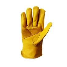 New Men’s Work Driver Gloves Cowhide Leather Security Protection Wear Safety Working Climbing Outdoor Sports Gloves For Men