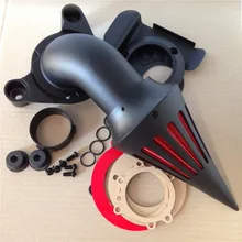 Aftermarket free shipping motor parts Spike Air Cleaner filter for Harley Davidson 2008-2012 TOURING FLHTC Street Glide Black