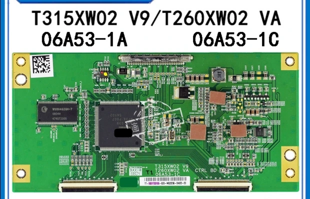 

T315XW02 V9 T260XW02 VA 06A53-1A 06A53-1C LCD Board Logic board connect with T-CON connect board