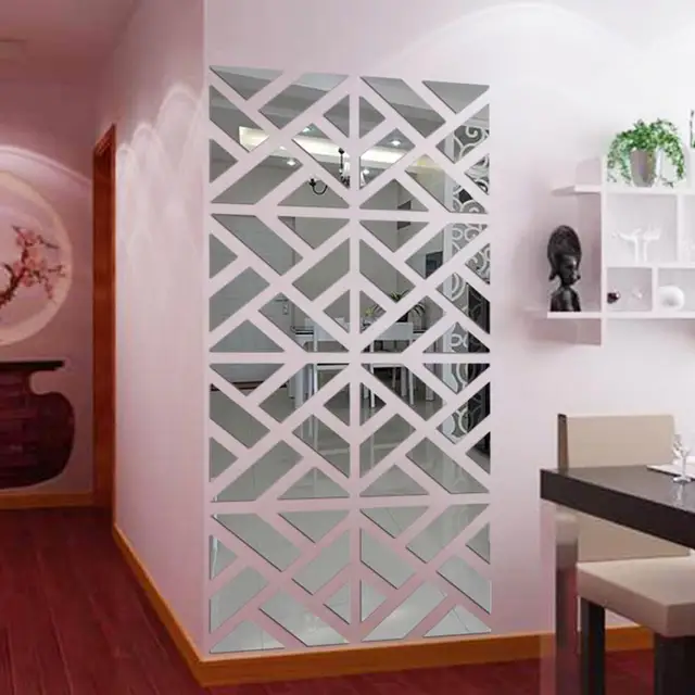 Multi Piece Package 32pcs Mirror Sticker Wall Stickers Multi Piece Package 32pcs Mirror Sticker Wall Stickers Acrylic Diy Art Vinyl