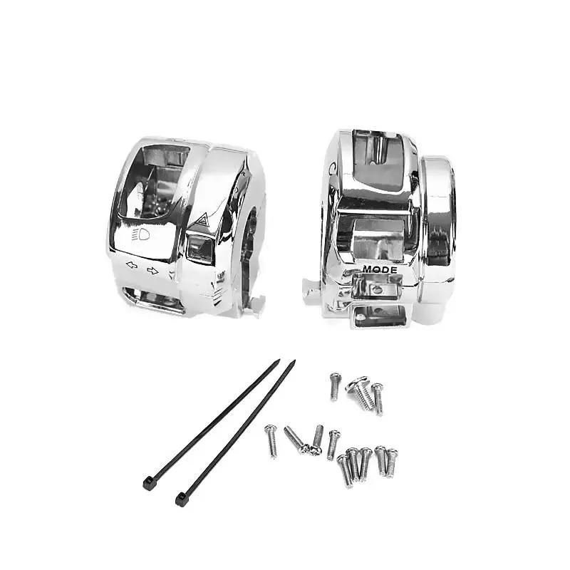 

1 Pair CNC Aluminum Motorcycle Handlebar Switch Housing Cover Left Right For Suzuki GSXR 600 750 GSXR 1000 GSX-1300R Hayabusa