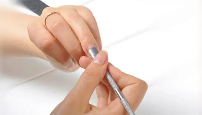Empurrador de Cutícula Removedor de Calos Ferramenta da Arte do Unha para o Salão de Manicure Dual Purpose Metal Unha Trimmer Como Polonês Atacado 4 Cheap Empurradores de cutícula