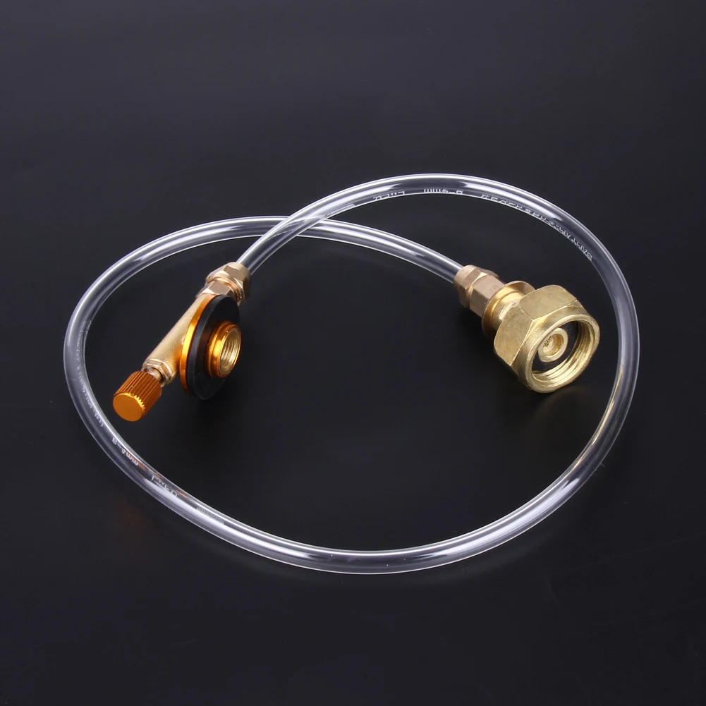 EU Outdoor Camping Gas Stove Camping Stove Valve Adapter Propane Refill