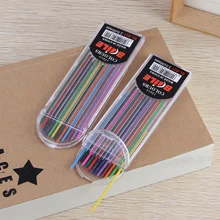 1 коробка цвет ful 2B 2 мм 12 цветов Длина 90 мм набор механических карандашей художественный эскиз рисунок цвет свинец школьные офисные принадлежности