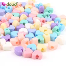 100 шт./лот любовь бусины для дредов, косички, красивые волосы бусины для дредлоки, для увеличения объема, заплетённые волосы наращивание волос манжеты клип подарок для ребенка