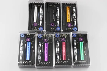 

1pcs Magic stick CW box master vape jig kit 6 in 1 wire coiling machine koiler kit mods DIY RDA pre coil tool with 7 colors