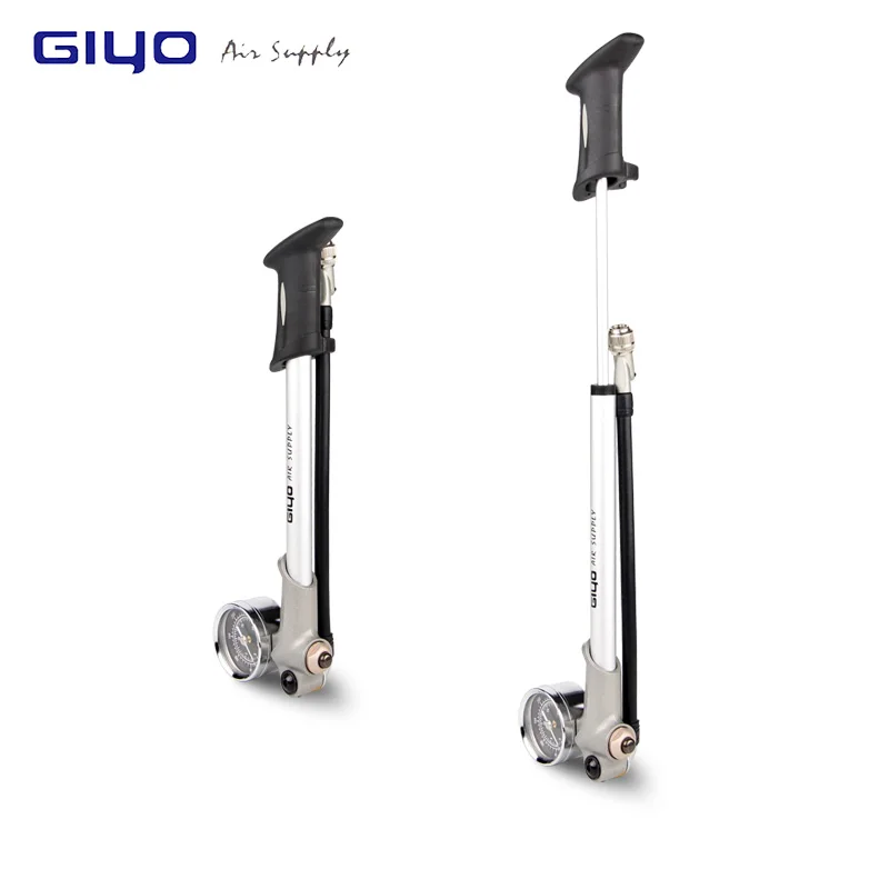 GIYO 300psi высокое давление велосипед воздушный амортизатор насос для вилки задняя подвеска велосипедный насос горный шоссейный велосипед насос с манометром