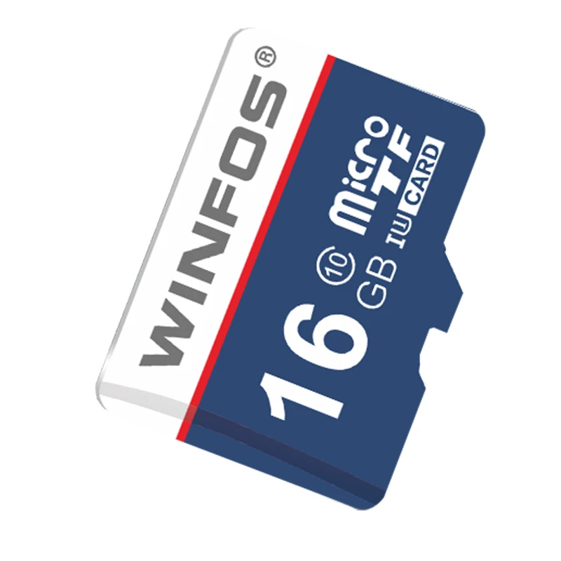 Winfos MicroSD карта 32 ГБ, карта памяти, Class10 карты памяти microsd карта памяти C10 мини SD карты SDHC/SDXC TF карты памяти на 16 Гб UHS-I полной производственной мощности