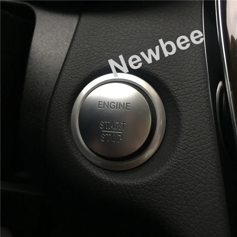 Newbee Keyless Go Start Stop стильная кнопка Зажигания для автомобиля переключатель зажигания Универсальный для большинства Mercedes Benz ML350 GLK350 S350 C200 A45 G55 S63